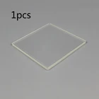 1 шт. прозрачная кварцевая стеклянная пластина 30 мм * 30 мм * 1 мм квадратная пластина из кварцевого стекла