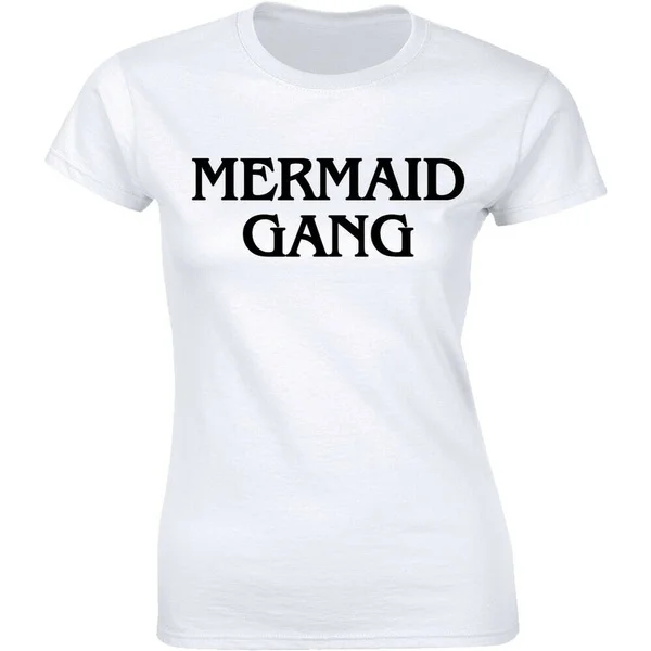 

Mermaid Gang Shirt Hips Part Time Lover Animal Women's T-shirt Tees