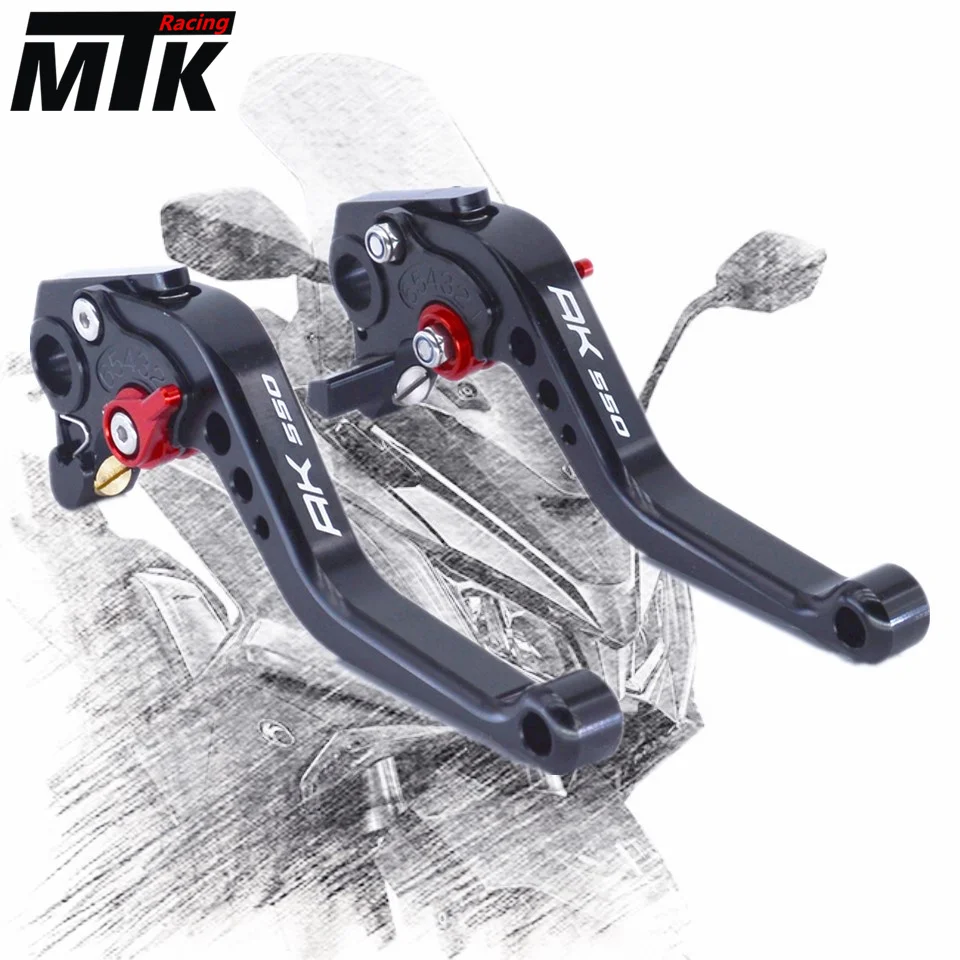 

For KYMCO AK550 2017-2018 motorcycle CNC Aluminum Short Brake Clutch Levers