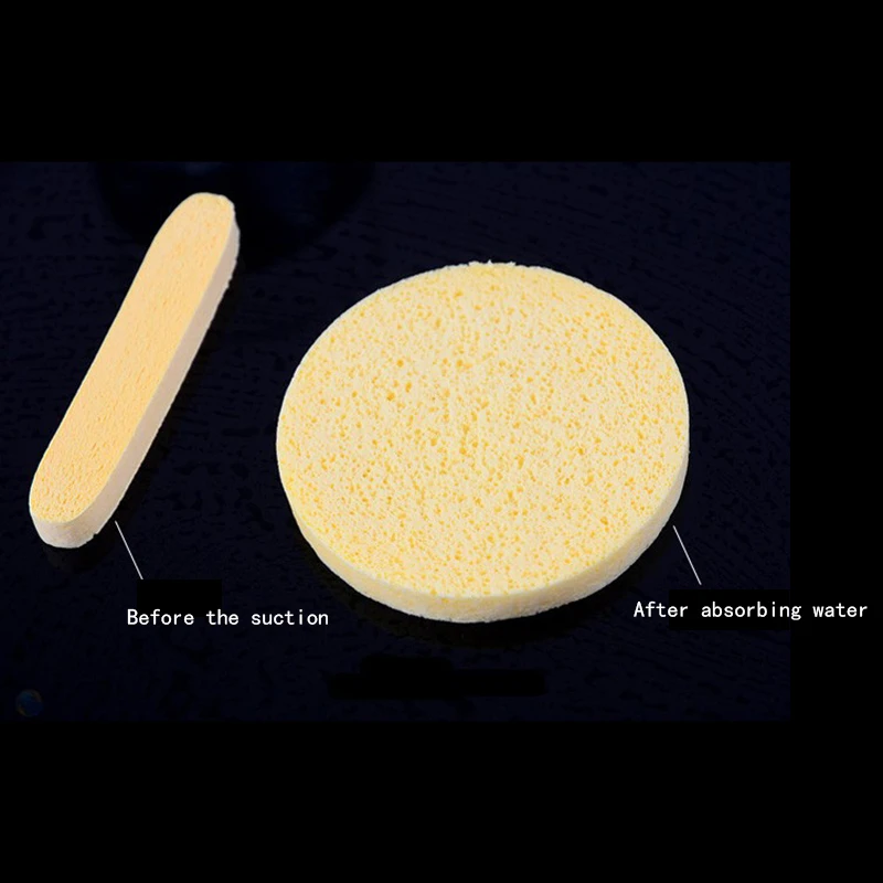 12 шт губка карандаш для лица очищающий порошок слоеный сжатый дорожный макияж