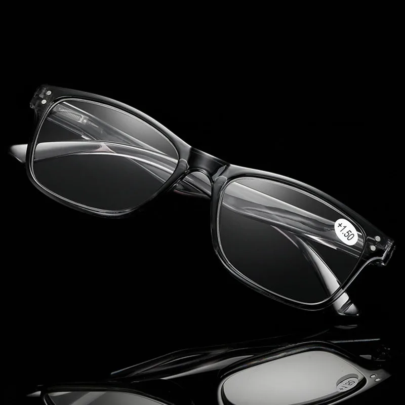 Ahora желейные квадратные очки для чтения модные женские и мужские с прозрачными