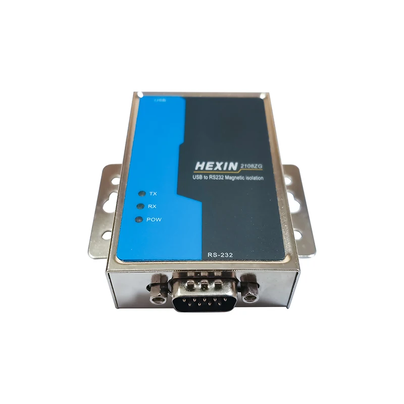 USB к RS232 оптический изоляционный преобразователь Com DB 9Pin B Тип без внешнего