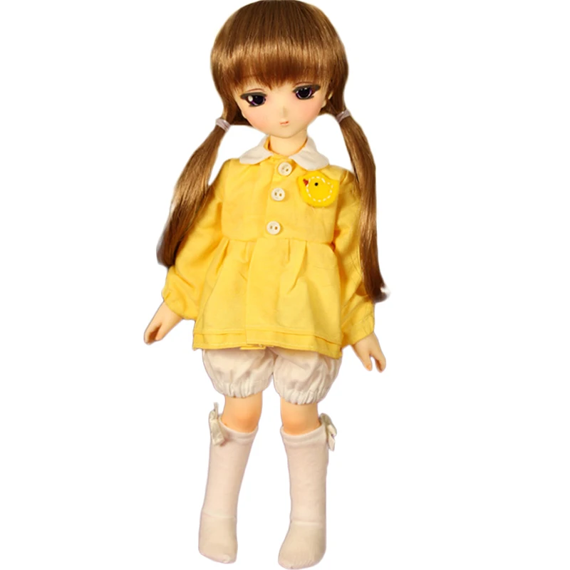 Полный комплект 1/6 BJD кукла BJD/SD милый мультфильм Чиби Tsubaki шарнирная для маленькой
