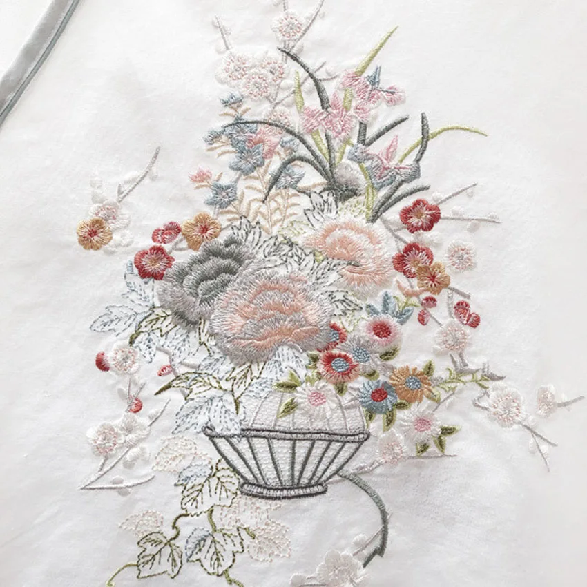 Традиционная женская льняная шифоновая рубашка топ в китайском стиле винтажная