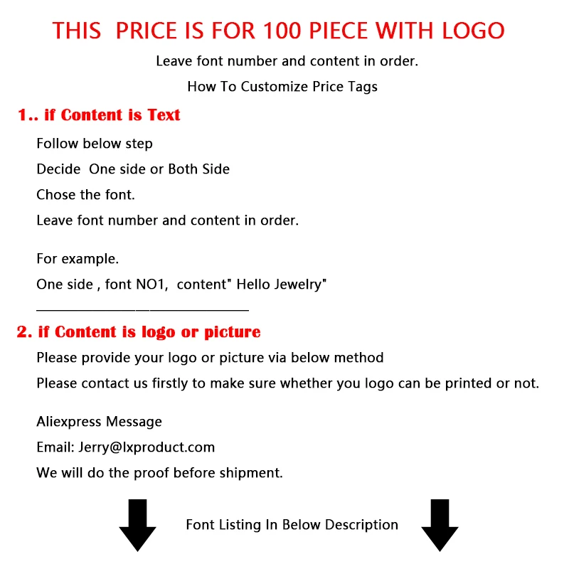 100 шт. браслет с квадратной головкой кольцо ценник логотип этикетка на заказ цена