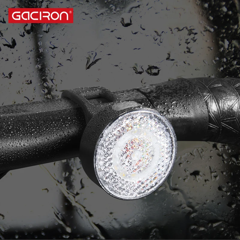Велосипедный фонарь Gaciron водонепроницаемый с зарядкой от USB | Спорт и развлечения
