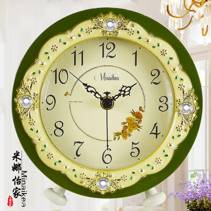 Художественные деревянные Большие креативные настенные часы современный дизайн