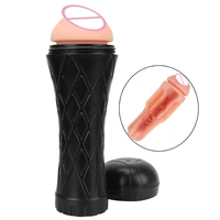 24cm slim sexy trophy male masturbation cup artificial vagina real pussy glans sucking sex toys for men penis pump erotic goods