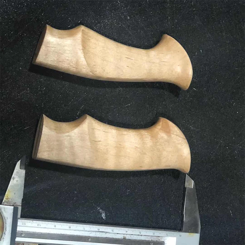 Bricolage manche de couteau bois naturel d'ébéne noir octogonal