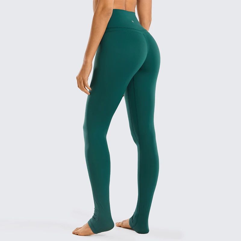 SYROKAN/женские Леггинсы для йоги на очень длинном каблуке с завышенной талией и