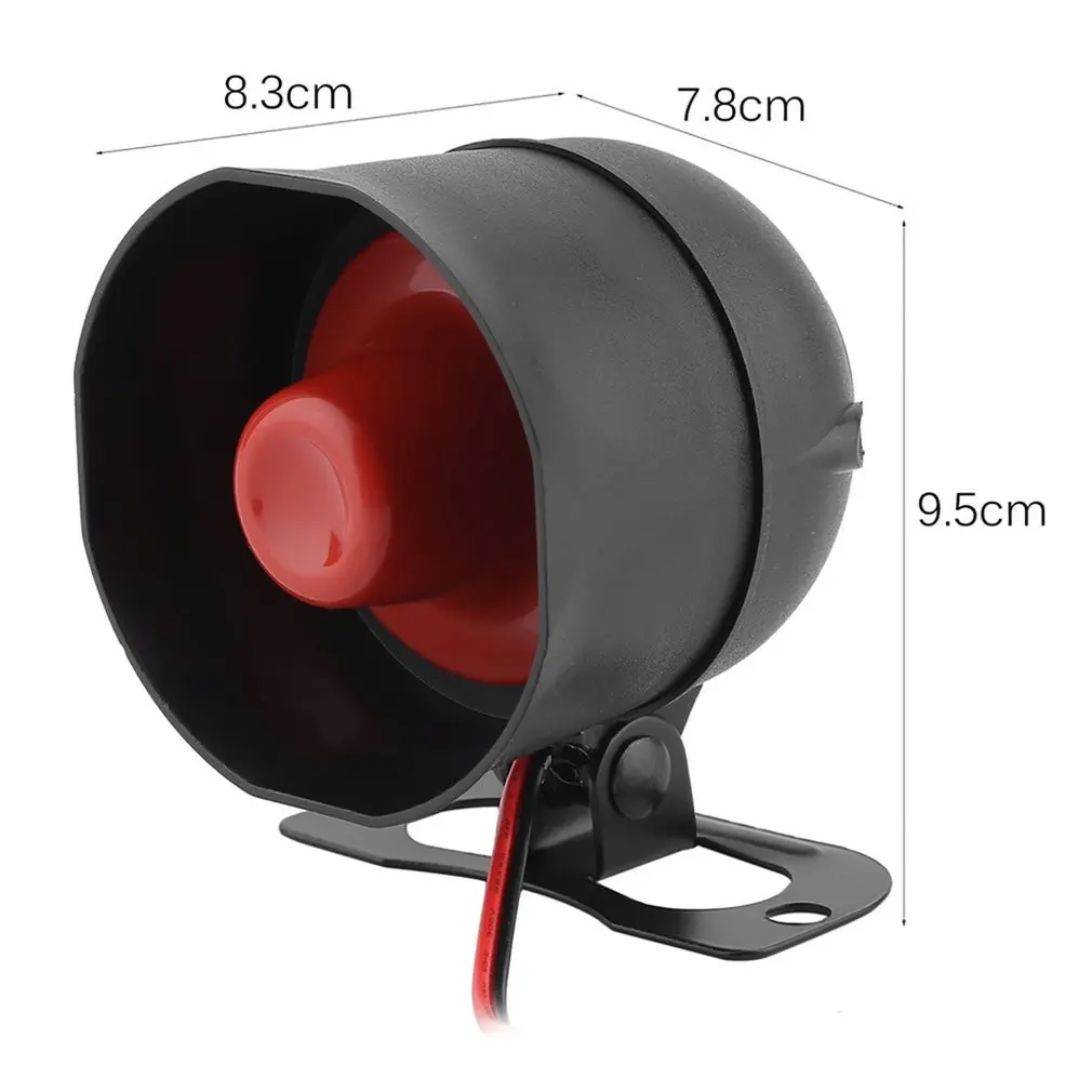 

Universal 1-Way Car Alarm Vehicle System Protective Security System Keyless Entry Siren + 2 Remote Control Burglar