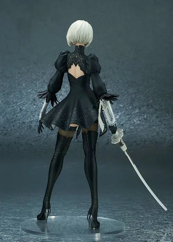 

NieR Automata Yorha No. 2 Type B 2B & Pod Robot DX Ver. PVC Figure Collectible Model Toy Figurine