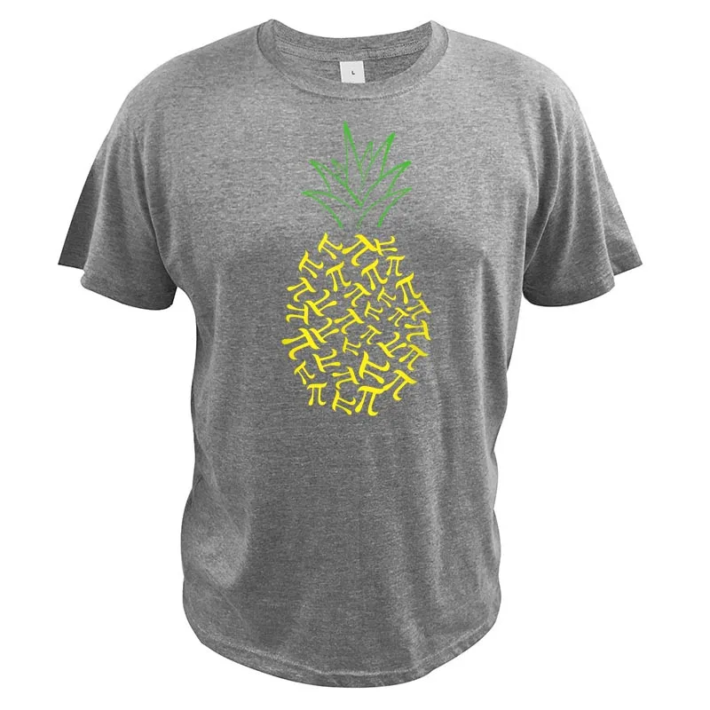 

Pineapple Math Lover Teacher Symbol Mathematics T Shirt EU Size High Quality 100% Cotton Soft Basic Tops Tee