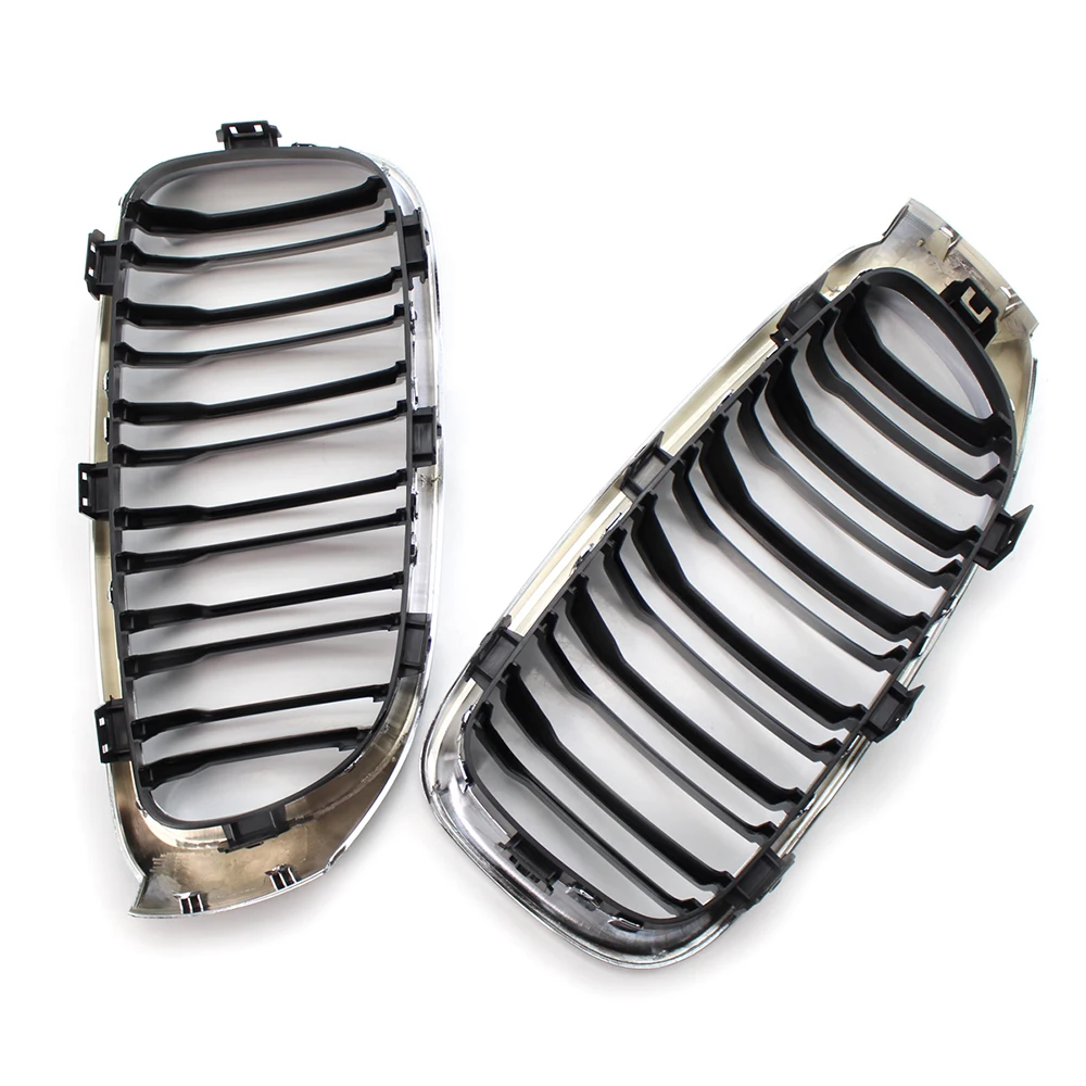 Хромированная передняя решетка Dual Slat для BMW F30 F35 E90 E91 E36 F10 F18 F06 F12 F22 F15 F16.