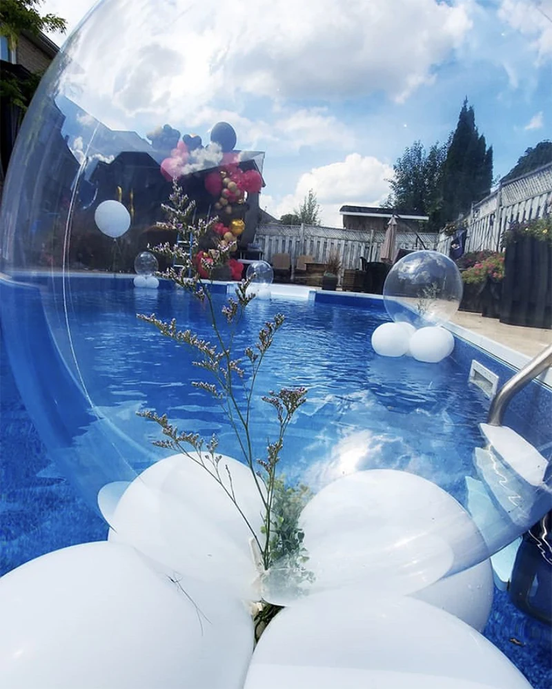 Прозрачные гелиевые надувные шары Шары без морщин праздничные украшения для