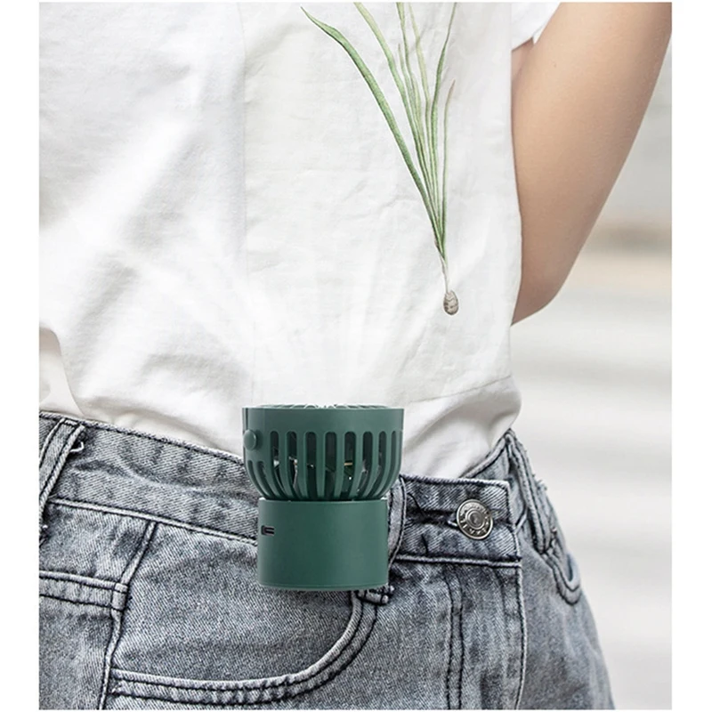 

USB Desk Fan Cooling Small Personal Desktop Table Fan with Quiet Operation Portable Mini Fan for Office Bedroom Car