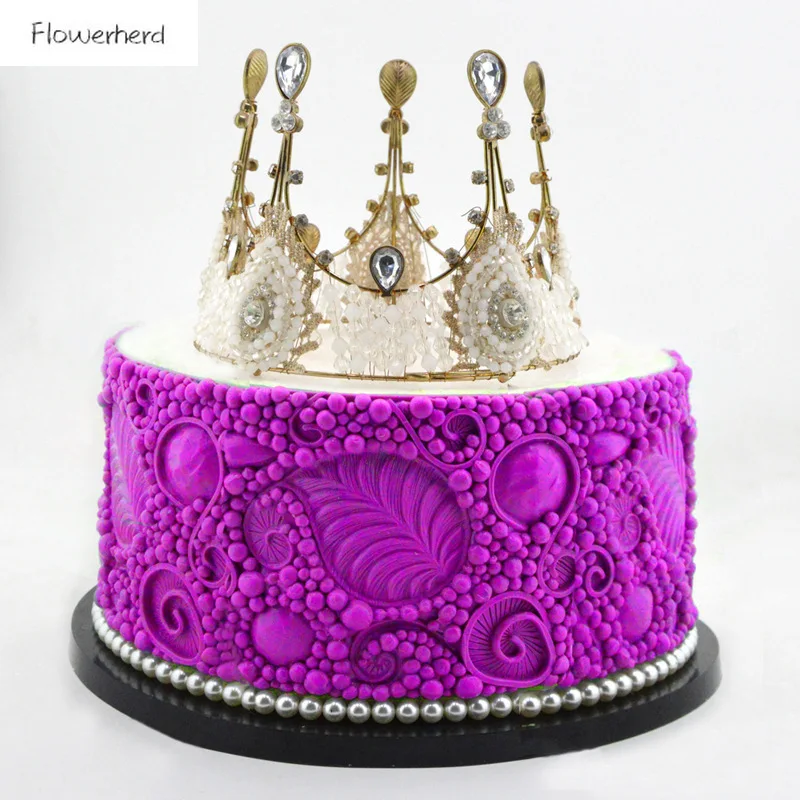 

Новая серия ювелирных изделий жемчужная цепочка алмаз силиконовая форма для яйца лист перо Форма помадки форма для шоколада инструменты дл...