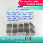 100 шт.лот металлическая сталь в ассортименте с коробкой для хранения аксессуаров удлинитель и компрессионная катушка портативный инструмент набор пружин