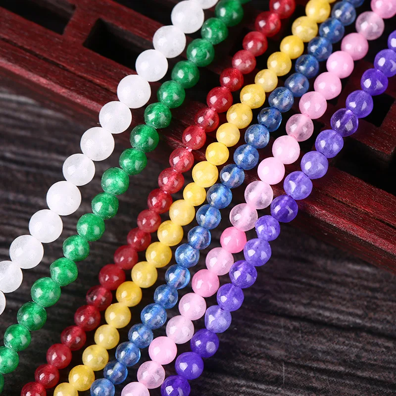 Натуральный кристалл 2 мм женские дикие свободные бусы ювелирные изделия и