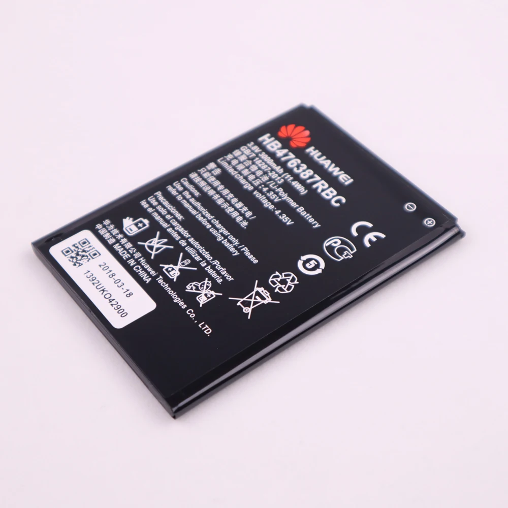 100% запасная батарея для телефона оригинал HB476387RBC Huawei Honor 3X G750 B199 3000 мАч