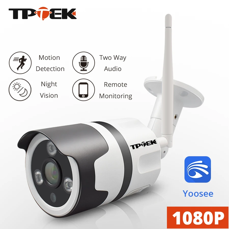 Wi-Fi уличная ip-камера Wi-Fi 1080P Беспроводная Водонепроницаемая Камера Безопасности 2MP Yoosee двухсторонняя аудио камера видеонаблюдения Bullet Camara