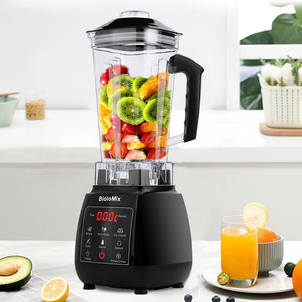 

Digital Automatic Professional Blender Mixer Juicer Food Processor Ice Smoothies power Fruit soy milk maker juice maker machine