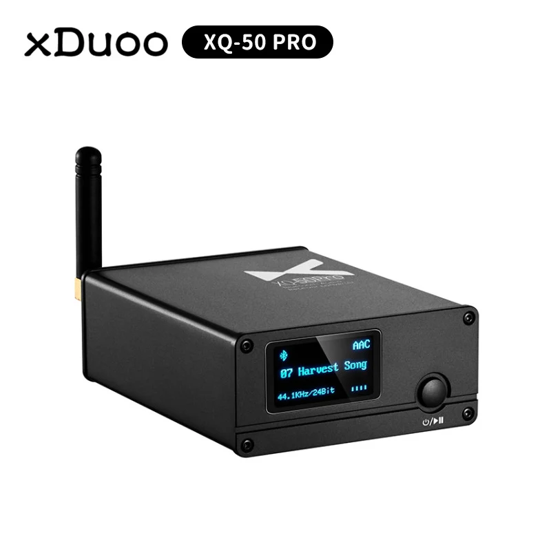 Xduoo XQ 50 PRO Buletooth 5 0 DAC высокопроизводительный ES9018K2M Bluetooth аудио приемник конвертер