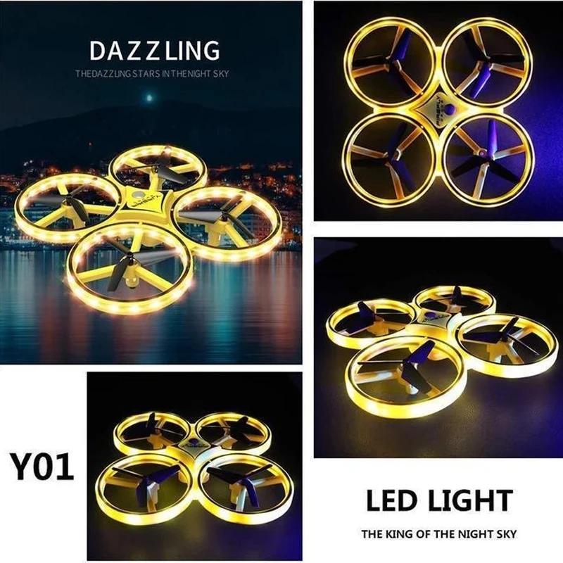 Умный Радиоуправляемый квадрокоптер с управлением жестами| |