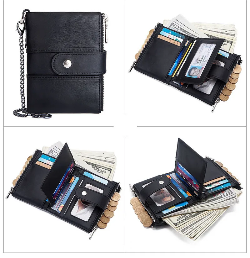 Rfid, натуральная кожа, Женский кошелек, женский, Portomonee, кошелек для монет, короткий, мужской, сумка для денег, качественный, дизайнерский, для мужчин, для карт, маленький