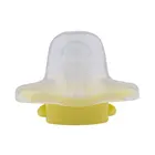 Лидер продаж! 2 Цвета детская пустышка на цепочке с прищепкой, безопасный Еда Класс забавная силиконовая соска-пустышка для новорожденных с героями мультфильмов пустышки для зубов пустышки для младенцев