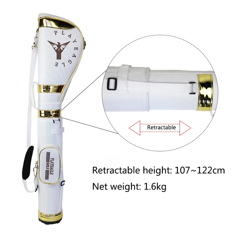 PLAYEAGLE Golf Gun Bag Contain Half Golf Clubs Set  Elastic Stretch  Golf Stand Bag