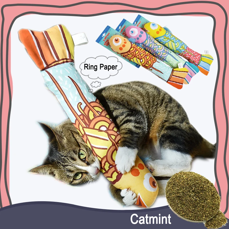 

Игрушка для кошек, кошка со звуком, бумажная игрушка, кошка с мятой, имитация травы, рифленая, устойчивая к зубам, кошачья палочка, игрушка дл...
