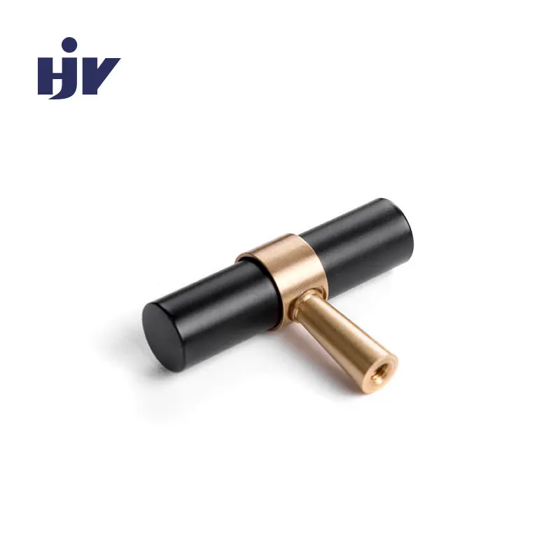 Fashion Furniture Knobs Handle Black Gold Antique Brass Cabinet Pulls Closet Warbrobe Handles Drawer Button 128mm Handles