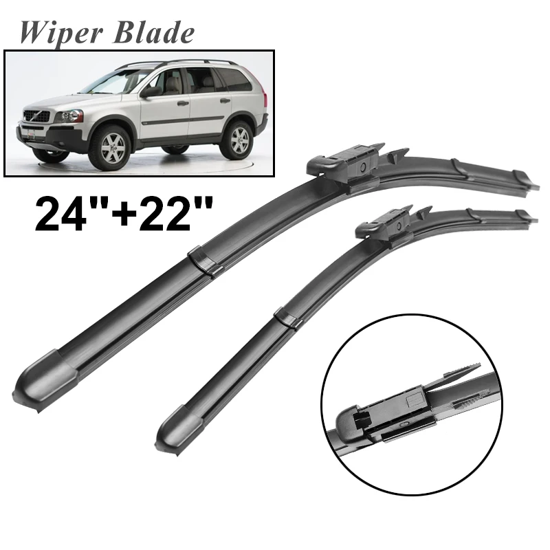Щетки стеклоочистителя okoстеклоочистителя RHD &amp LHD для Volvo XC90 2005-2006 лобовое стекло