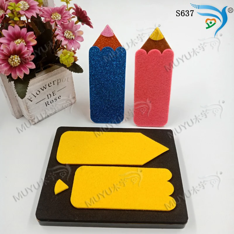 Новая деревянная форма карандаша для скрапбукинга Thickness-15.8mm S637 | Дом и сад