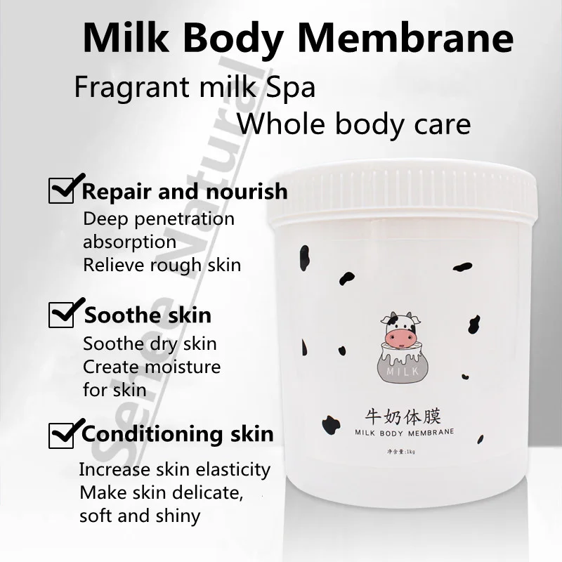 Body Care Nicotinamide Milk Body Mask Whole Body Skin Care Moisturizing Rejuvenating Soothing Dry Skin Body Membrane 1000g