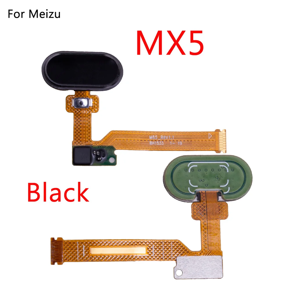 1 шт. домашняя кнопка отпечатков пальцев гибкий кабель лента для Meizu MX 5 6 Pro Кнопка