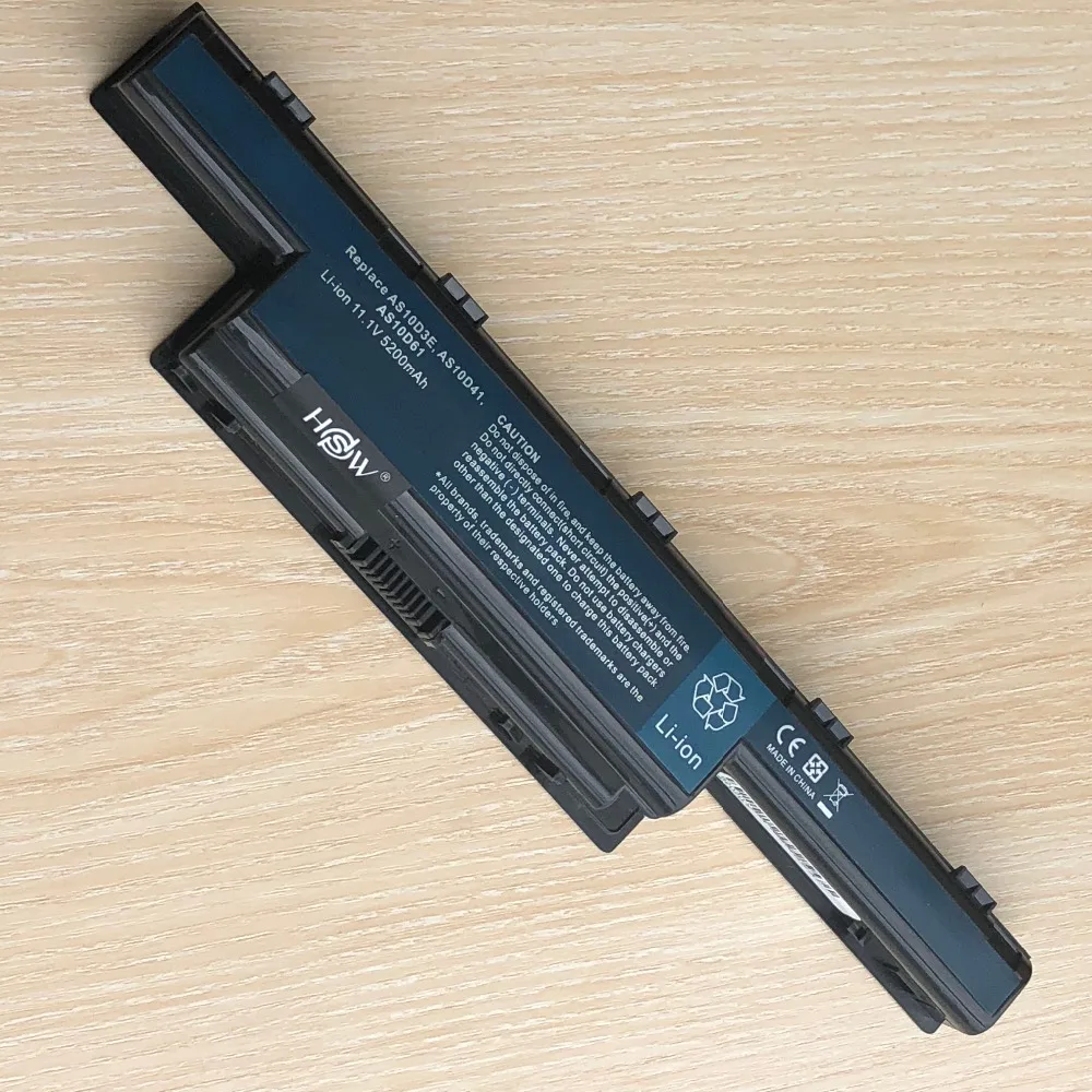 HSW 5200 мАч аккумулятор для ноутбука Acer AS10D31 AS10D75 AS10D51 AS10D71 Aspire 4741 5741 5750g 5552g 5742g 5551g 5560g