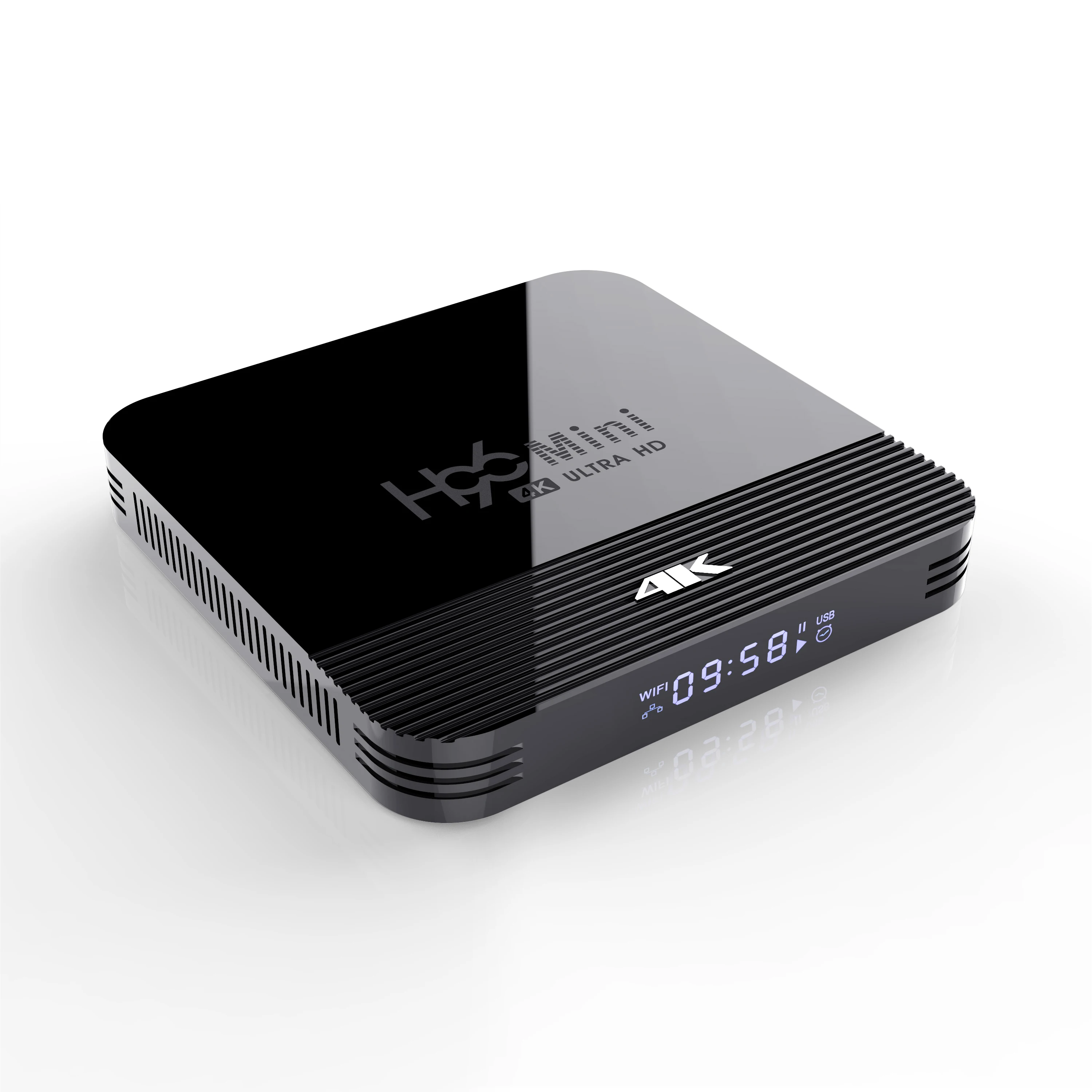 Дешевый четырехъядерный 4K Smart TV Box Android9.0 Rockchip RK3228A Поддержка 2 4G/5G Wi-Fi Bluetooth