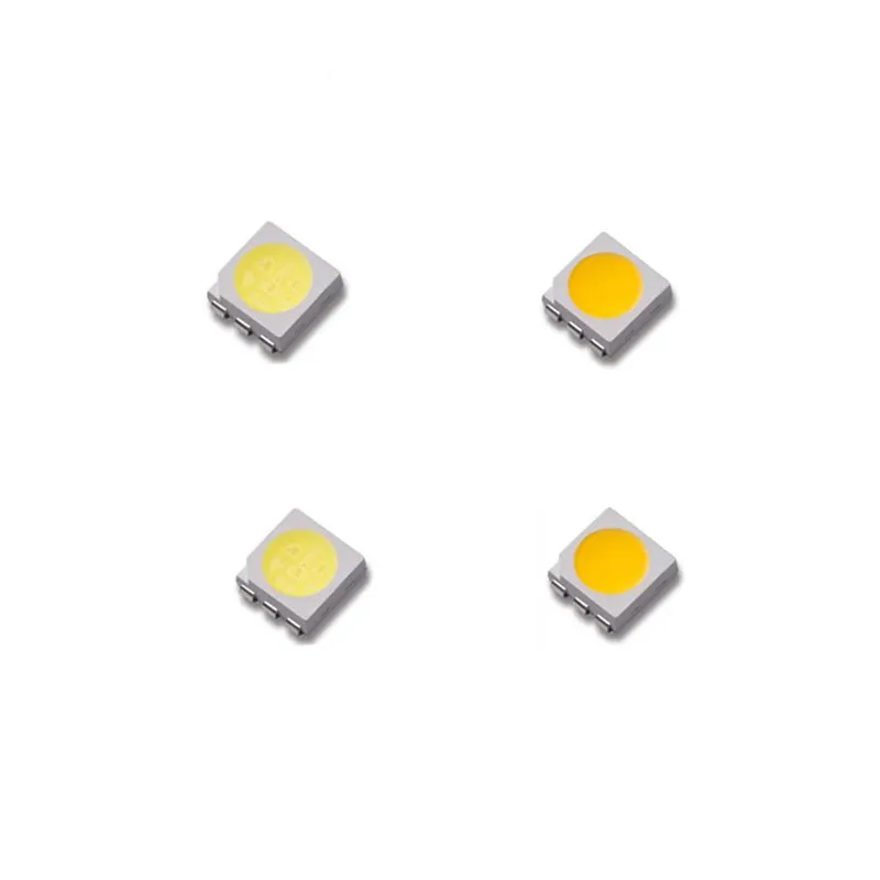 

100PCS 5050 SMD LED Super Bright PURE WHITE / WARM / COLD / NATURAL 0.2W 60mA 22-24LM / 13-15LM 30mA