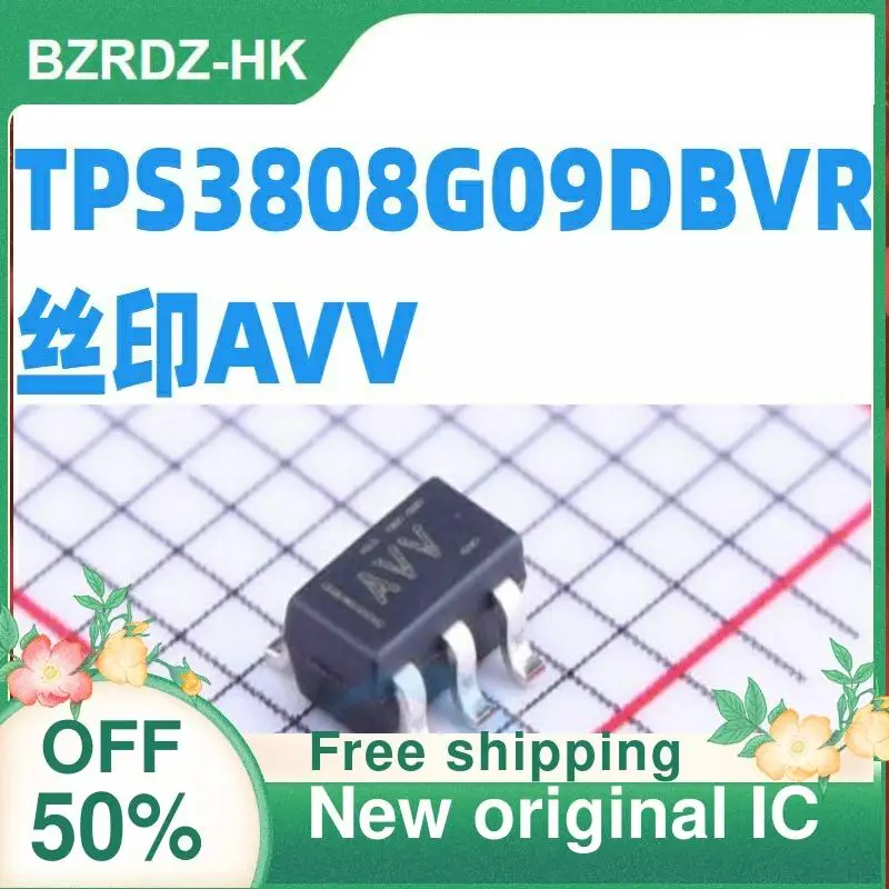 

2-10 шт./лот TPS3808G09DBVR AVV SOT23-6 новый оригинальный IC