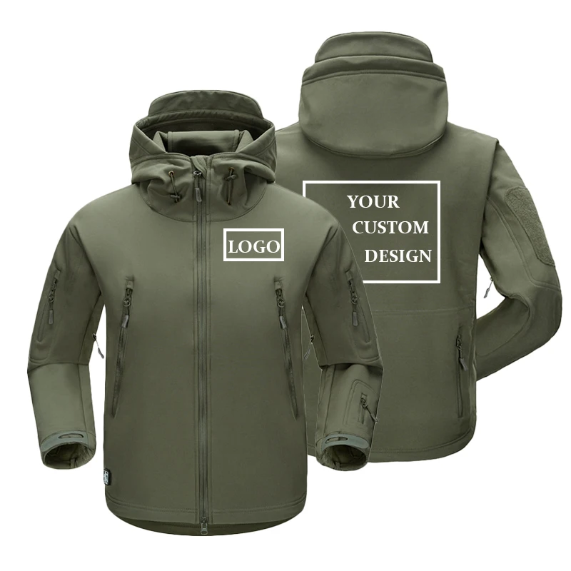 Мужская зимняя водонепроницаемая ветровка утепленная флисовая верхняя одежда