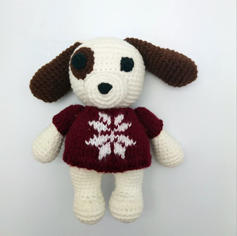 Домашние животные Собаки ручной работы детские мягкие плюшевые игрушка кукла