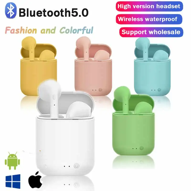 Auriculares inalámbricos Mini-2 TWS con Bluetooth 5,0, Auriculares deportivos para iPhone, Xiaomi,
