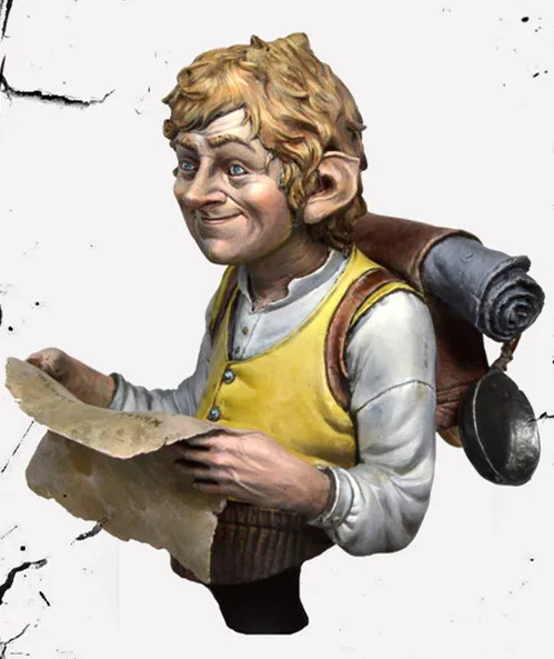 (Около 55 мм) бюст модельная фигурка из смолы комплект Unassambled