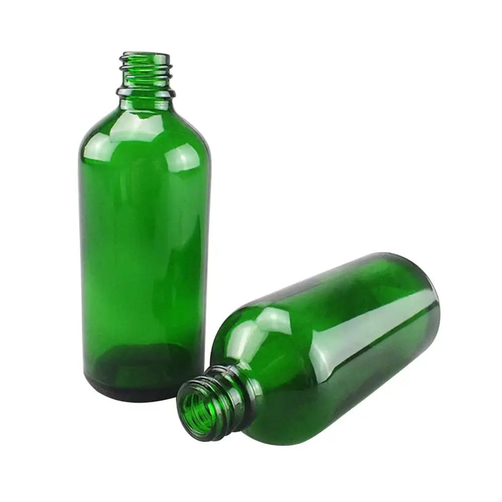 

High Quality Glass Reagent Bottle Lab Tools Experiment Instrument Supplies Bottle Green Transparent Screw Bottles
