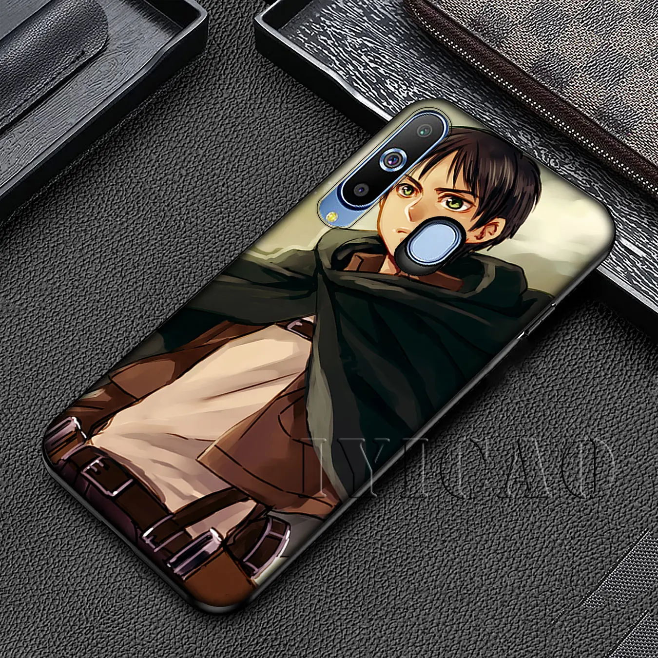 Мягкий силиконовый чехол IYICAO Attack on Titan Anime Eren Jaeger для Samsung Galaxy A70 A60 A50 A40 A30 A20 A10 M10 M20 M30