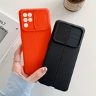 Противоударный защитный чехол из искусственной кожи для камеры Samsung Galaxy S21 S20 FE Plus Ultra A72 A52 A32 A22 M51 A21S, тонкий мягкий чехол-накладка