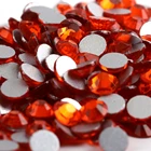 Гиацинтовое стекло 3D украшения для ногтей ss3 ss4 ss5 ss6 ss8 ss10 ss12 ss16 ss20 ss30 ss34 Кристальные ногти без горячей фиксации Стразы