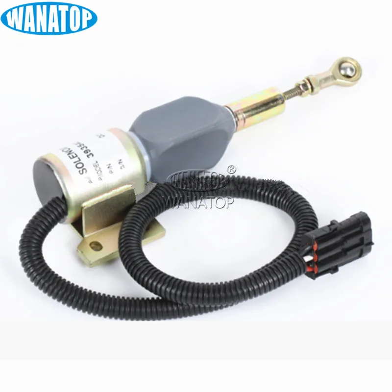 

12V Diesel Shutdown Shut Off Solenoid SA-4755-12 SA-4892-12 For Cummins 6BT 5.9